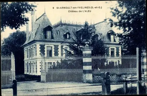 Ak Saint Arnoult en Yvelines, Chateau de l'Aleu