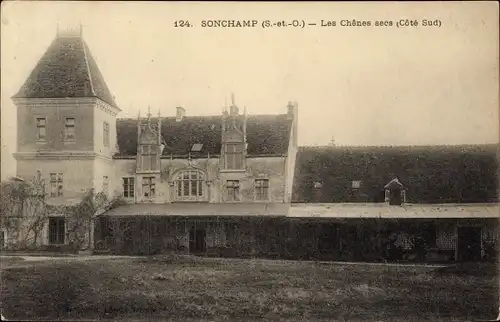 Ak Sonchamp Yvelines, Les Chenes secs