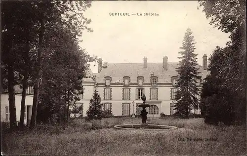 Ak Septeuil Yvelines, Le Chateau