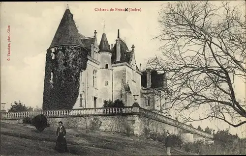 Ak Indre, Château de Préaux