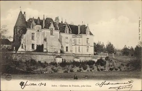 Ak Indre, Château de Préaulx