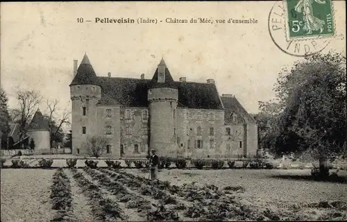 Ak Pellevoisin Indre, Château du Mée