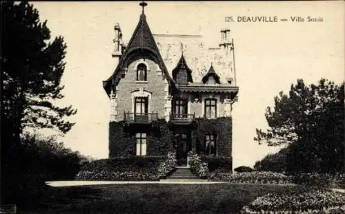 Ak Deauville Calvados, Villa Sonia