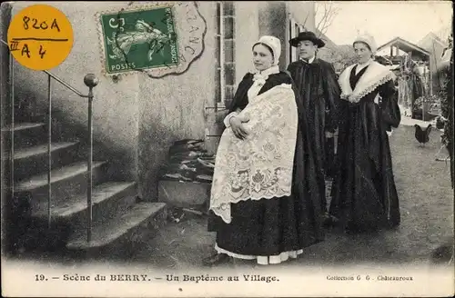 Ak Berry Cher, Un Bapteme au Village