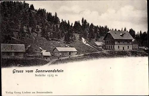 Ak Schottwien in Niederösterreich, Sonnwendstein
