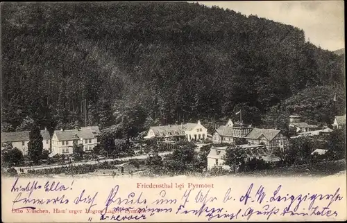 Ak Friedensthal Löwensen Bad Pyrmont in Niedersachsen, Panorama