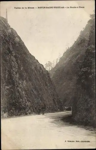 Ak Revin Ardennes, La Roche a Faux