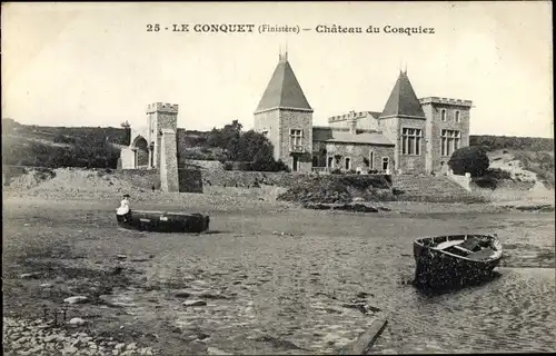 Ak Le Conquet Finistère, Chateau du Cosquiez