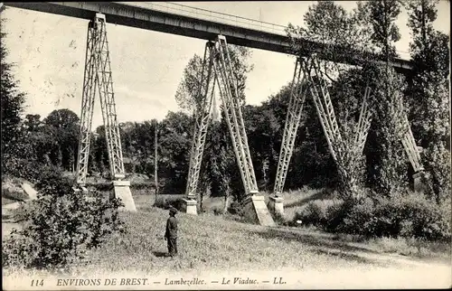 Ak Lambezellec Finistère, Le Viaduc