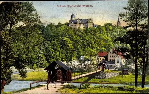 Ak Rochsburg Lunzenau in Sachsen, Schloss