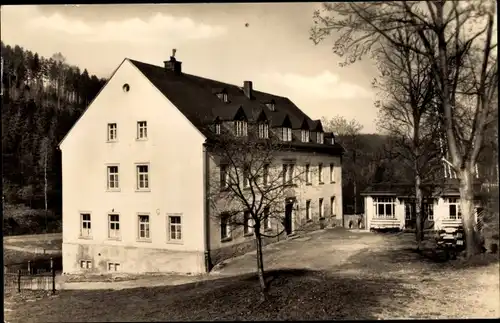 Ak Wolkenstein im Erzgebirge, Ferienheim Waldmühle