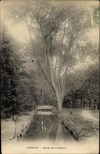 Ak Antony Hauts-de-Seine, Bords de la Bievre