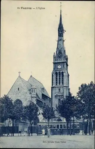 Ak Vanves Hauts de Seine, L'Eglise