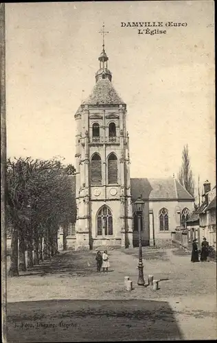 Ak Damville Eure, L'Eglise