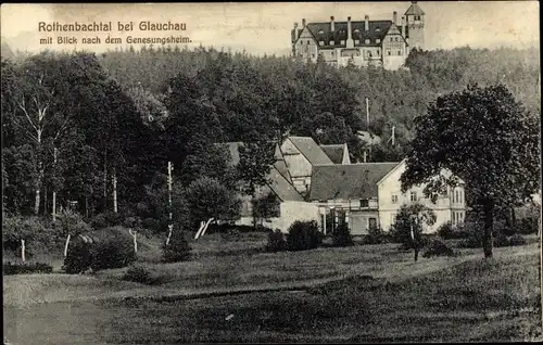 Ak Glauchau in Sachsen, Genesungsheim