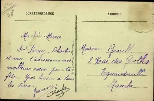 Ak Poissy Yvelines, Vue generale, L'Eglise Notre Dame