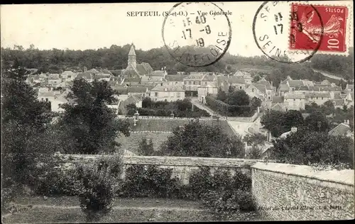 Ak Septeuil Yvelines, Vue Generale