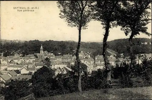 Ak Septeuil Yvelines, Vue generale