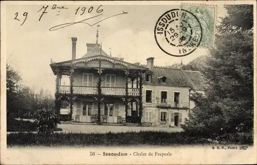 Ak Issoudun Indre, Chalet de Frapesle