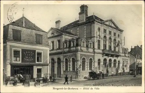 Ak Nogent le Rotrou Eure et Loir, Hotel de Ville