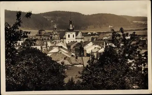 Ak Choceň Chotzen Region Pardubice, Gesamtansicht