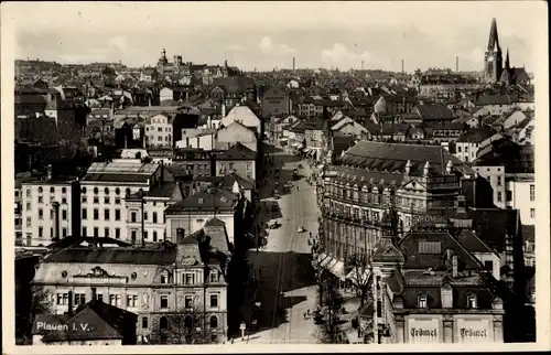 Ak Plauen im Vogtland, Panorama