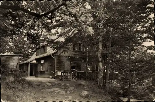 Ak Kirchberg in Sachsen, HO Gaststätte Anton Günther Berghaus