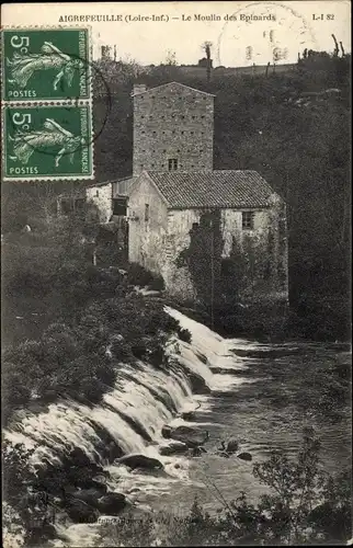 Ak Aigrefeuille Loire Atlantique, Le Moulin de Epinards