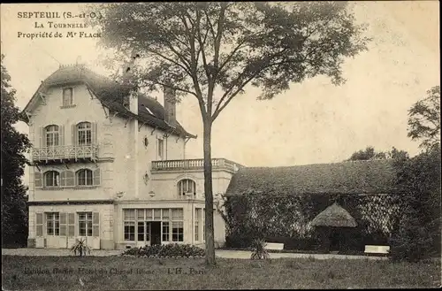 Ak Septeuil Yvelines, Chateau des Tourelles