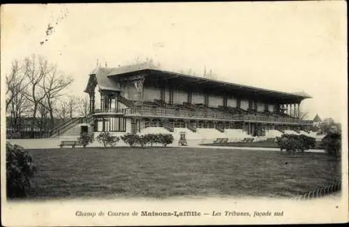 Ak Maisons Laffitte Yvelines, Les Tribunes