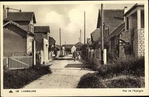 Ak Langrune Calvados, Rue de l'Epargne