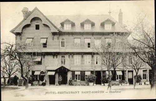 Ak Honfleur Calvados, Hotel Restaurant Saint Simeon