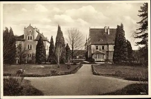 Ak Lungkwitz Kreischa bei Dresden, Schloss