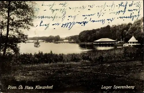 Ak Klausdorf Am Mellensee, Pionier Übungsplatz, Lager Sperenberg, Wasserpartie