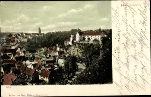 Ak Haigerloch im Zollernalbkreis, Stadtbild