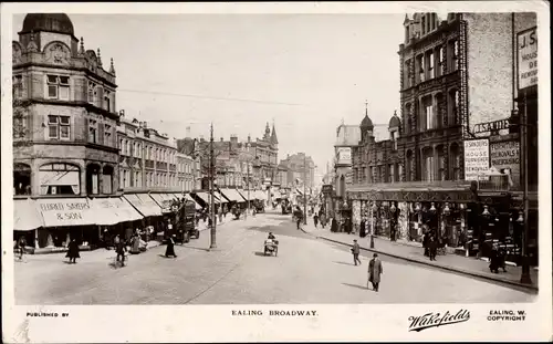 Ak London City England, Ealing Broadway