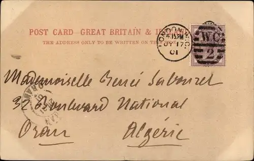 Ak London City England, Northumberland Avenue