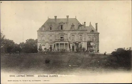 Ak Listrac Medoc Gironde, Chateau Clarke