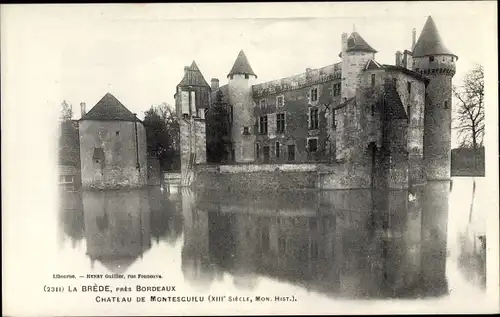 Ak La Brede Gironde, Chateau de Montesquilu