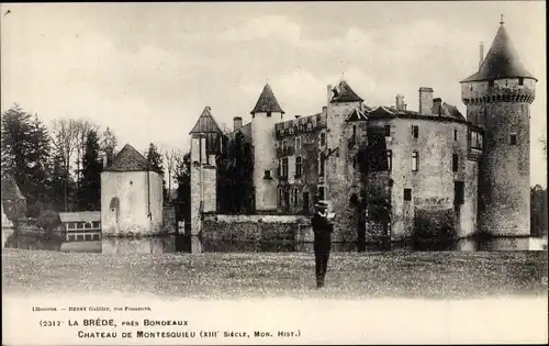 Ak La Brede Gironde, Chateau de Montesquilu