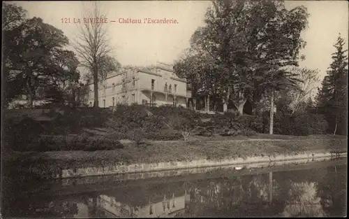 Ak La Rivière Gironde, Chateau l'Escarderie