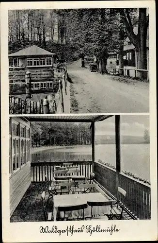 Ak Penig in Sachsen, Waldgasthaus Höllmühle