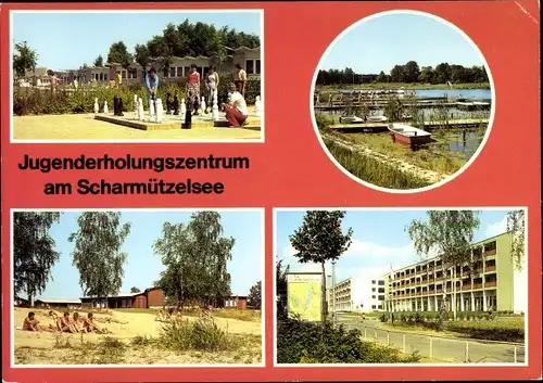 Ak Wendisch Rietz im Kreis Oder Spree, Jugenderholungszentrum am Scharmützelsee, Schachspiel