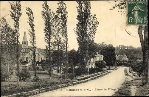 Ak Senlisse Yvelines, Entree du Village