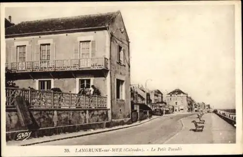 Ak Langrune sur Mer Calvados, Le Petit Paradis