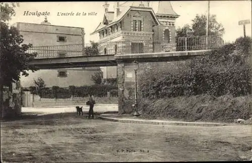 Ak Houlgate Calvados, L'entree de la ville