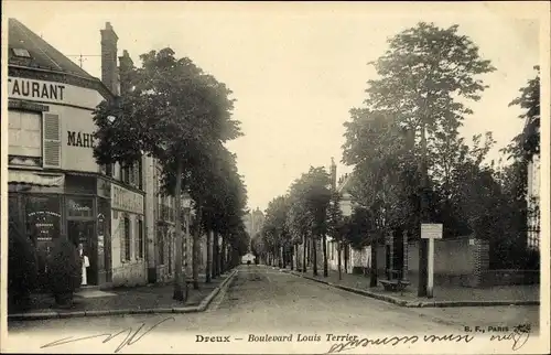 Ak Dreux Eure et Loir, Boulevard Louis Terrier