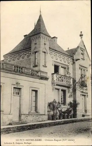 Ak Le Puy Notre Dame Maine et Loire, Chateau Roguet