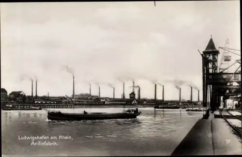 Ak Ludwigshafen am Rhein, Anilinfabrik