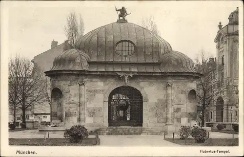 Ak München Bayern, Hubertus Tempel